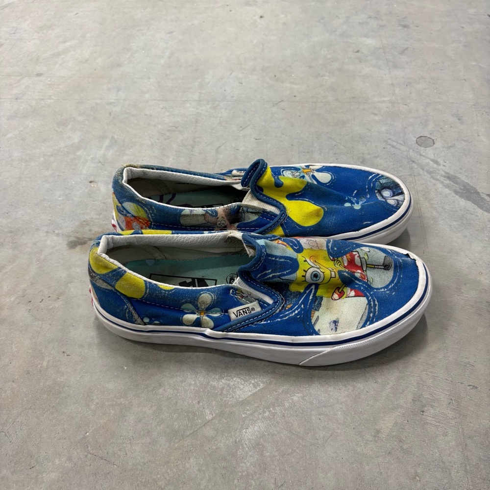 Vans x SpongeBob SquarePants Slip On Alohabob Men’s Sz 3.5‎ Women’s 5